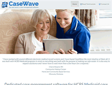 Tablet Screenshot of medicaidwaivercms.com